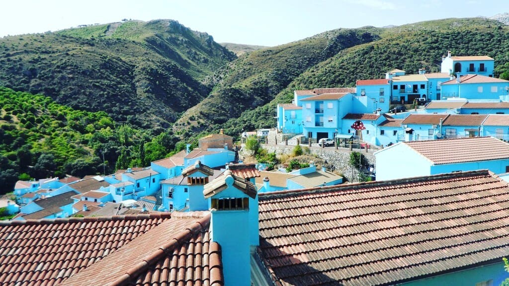 The Smurf Town of Malaga