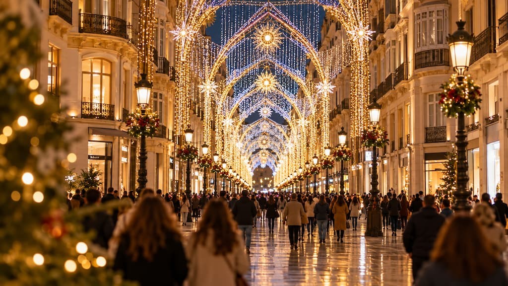 Noël à Malaga 2026 : illuminations, marchés, crèches et escapades en voiture